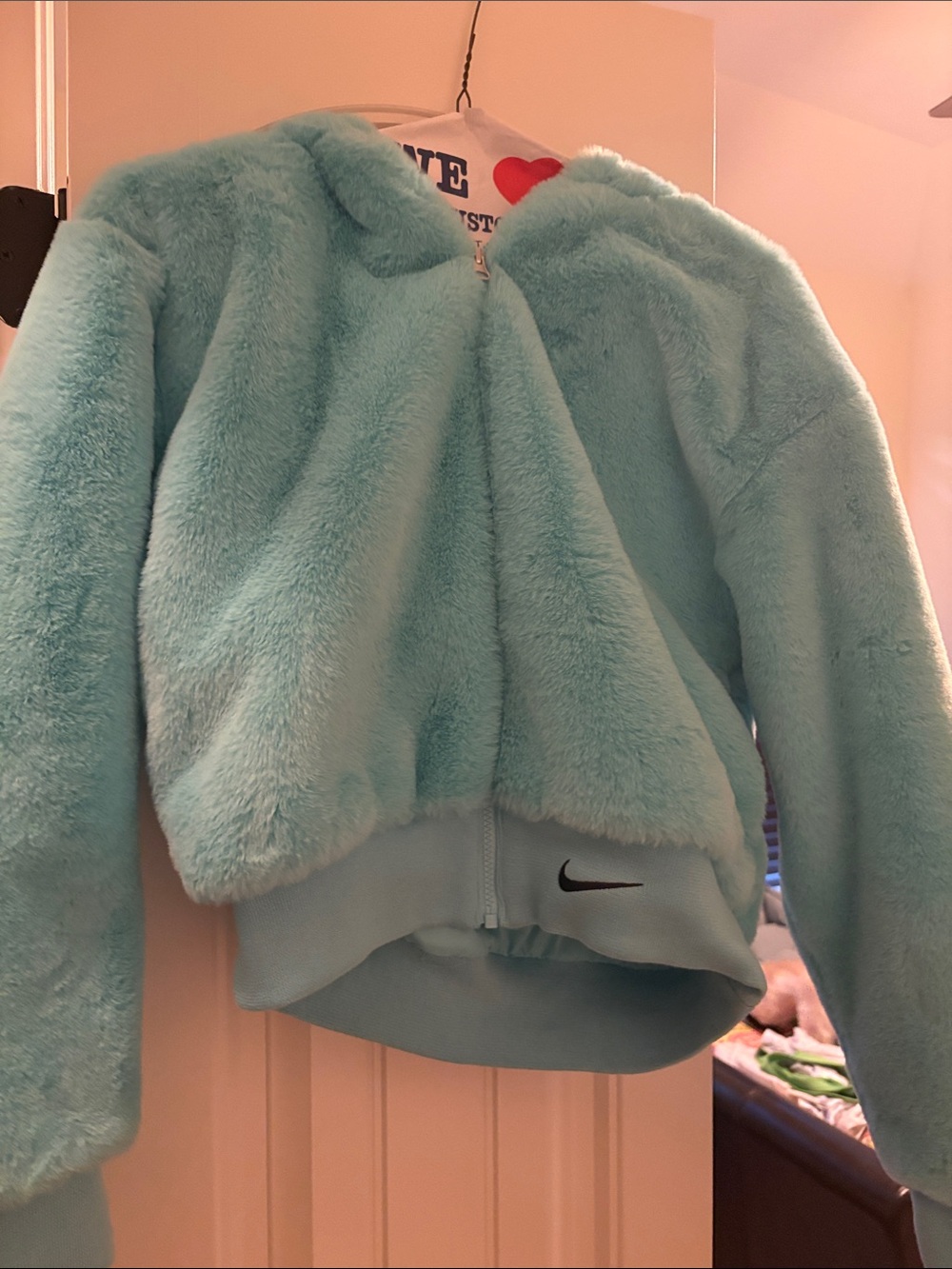 Nike Aqua Plush Zip Jacket